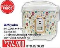Promo Harga Miyako MCM-609 | Rice Cooker  - Hypermart