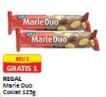 Promo Harga REGAL Marie Duo Coklat 125 gr - Alfamart