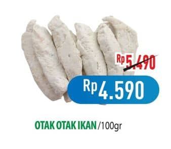 Promo Harga Otak Otak Ikan Curah per 100 gr - Hypermart