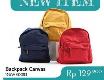 Promo Harga OKIDOKI Backpack Canvas  - Carrefour