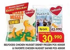 Promo Harga Chicken Nugget Frozen 400g / Safari 450g  - Superindo