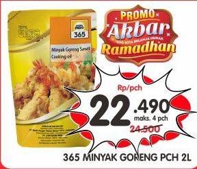 Promo Harga 365 Minyak Goreng 2 ltr - Superindo