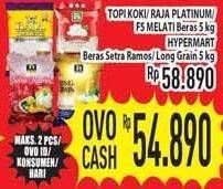 Promo Harga Topi Koki/ Raja Platinum/ FS Melati Beras/ Hypermart Beras  - Hypermart