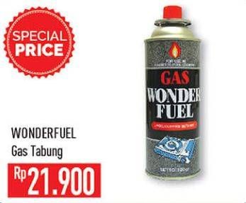 Promo Harga WONDERFUEL Gas Tabung 200 gr - Hypermart