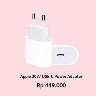 Promo Harga Apple 20W USB-C Power Adapter  - Erafone