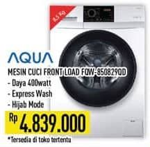 Promo Harga Aqua FQW-850829QD Mesin Cuci Front Load 8.5kg  - Hypermart