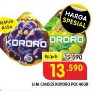Promo Harga Kororo Candy All Variants 40 gr - Superindo