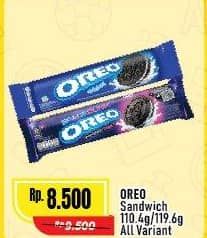 Promo Harga Oreo Biskuit Sandwich All Variants 110 gr - Alfamart