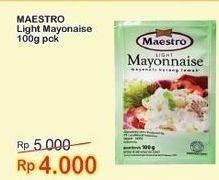 Promo Harga Maestro Mayonnaise Light 100 gr - Indomaret