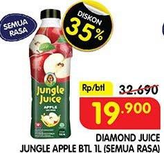 Promo Harga DIAMOND Jungle Juice All Variants 1000 ml - Superindo