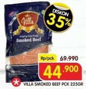 Promo Harga Villa Smoked Beef 225 gr - Superindo