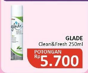 Promo Harga Glade Surface Disinfectant & Air Sanitizer 250 ml - Alfamidi