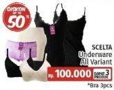 Promo Harga SCELTA Underwear All Variants per 3 pcs - LotteMart