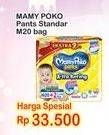 Promo Harga Mamy Poko Pants Xtra Kering M20+2 22 pcs - Indomaret