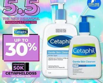Promo Harga CETAPHIL Gentle Skin Cleanser 250 ml - Watsons