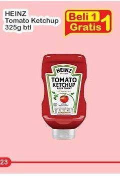 Promo Harga Heinz Tomato Ketchup 325 gr - Indomaret