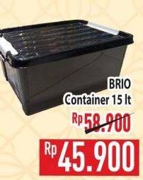 Promo Harga MULTIPLAST Brio Container Box S  - Hypermart