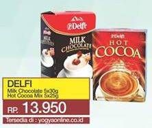 Promo Harga DELFI Hot Cocoa / Milk Chocolate 5s  - Yogya