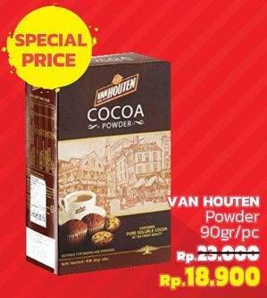 Promo Harga Van Houten Cocoa Powder 90 gr - LotteMart