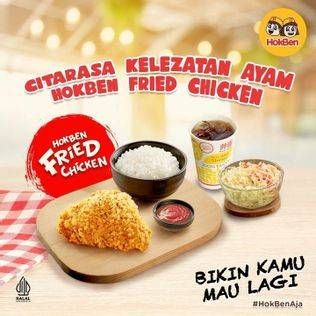 Promo Harga Hokben Fried Chicken  - HokBen