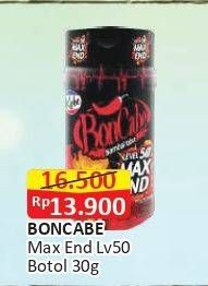 Promo Harga KOBE BON CABE Level 50 Max End 30 gr - Alfamart