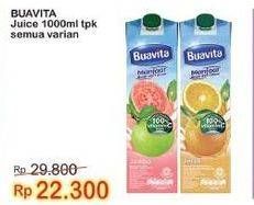 Promo Harga Buavita Fresh Juice All Variants 1000 ml - Indomaret
