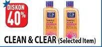 Promo Harga CLEAN & CLEAR Skincare Selected Item  - Hypermart