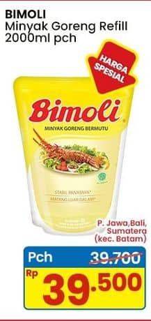 Promo Harga Bimoli Minyak Goreng 2000 ml - Indomaret