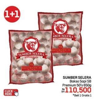 Promo Harga Sumber Selera Bakso Sapi SB Premium 50 pcs - LotteMart