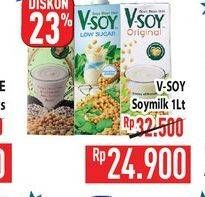 Promo Harga V-soy Soya Bean Milk 1000 ml - Hypermart