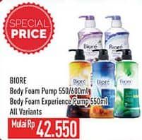 Promo Harga Biore Body Foam Beauty.Experience  - Hypermart