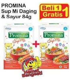 Promo Harga PROMINA Sup Mi Daging Sayur 84 gr - Indomaret