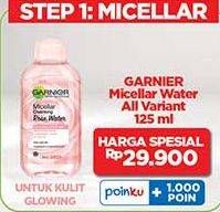 Promo Harga Garnier Micellar Water All Variants 125 ml - Indomaret