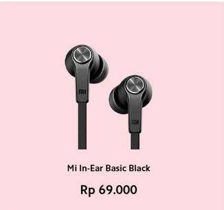 Promo Harga XIAOMI Mi In-Ear Headphones Basic  - Erafone