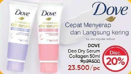 Dove Deodorant Dry Serum