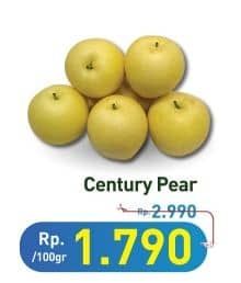 Promo Harga Pear Century per 100 gr - Hypermart