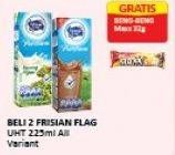 Promo Harga FRISIAN FLAG Susu UHT Purefarm All Variants per 2 pcs 225 ml - Alfamart