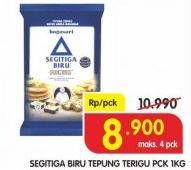 Promo Harga Bogasari Tepung Terigu Segitiga Biru 1 kg - Superindo