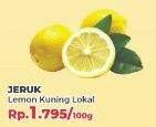Promo Harga Lemon Lokal per 100 gr - Yogya