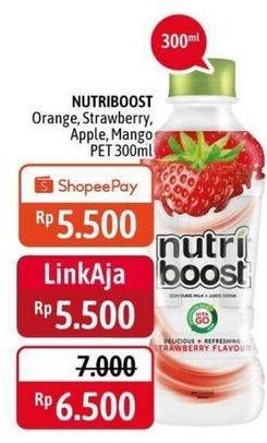 Promo Harga MINUTE MAID Nutriboost Apple, Orange, Mango, Strawberry 300 ml - Alfamidi