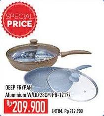 Promo Harga DEEP Frypan Aluminium  - Hypermart