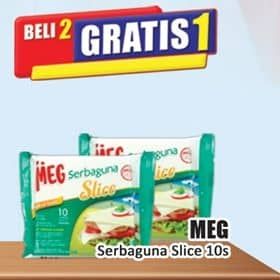 Promo Harga MEG Keju Serbaguna Slice 150 gr - Hari Hari