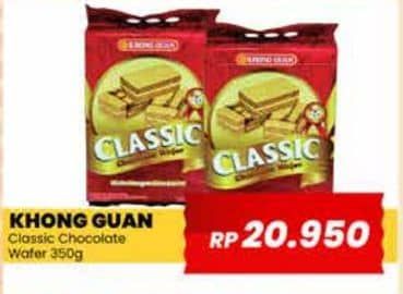 Promo Harga Khong Guan Classic Wafer 350 gr - Yogya