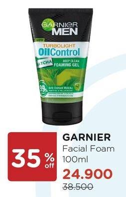 Promo Harga GARNIER Facial Foam 100 ml - Watsons