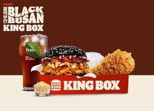 Promo Harga Burger King King Box Black Busan Chicken  - Burger King