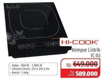 Promo Harga HICOOK IC 02  - Lotte Grosir