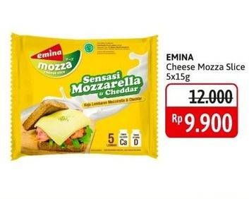 Promo Harga Emina Cheese Slice Mozza 75 gr - Alfamidi