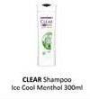Promo Harga Clear Shampoo Ice Cool Menthol 300 ml - Alfamidi