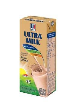 Promo Harga Ultra Milk Susu UHT Moka 250 ml - Indomaret