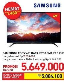 Promo Harga SAMSUNG UA49J5250 Full HD Smart TV 49"  - Carrefour